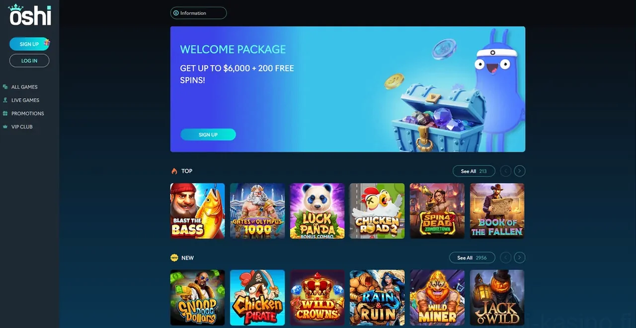 Oshi Casino Casino